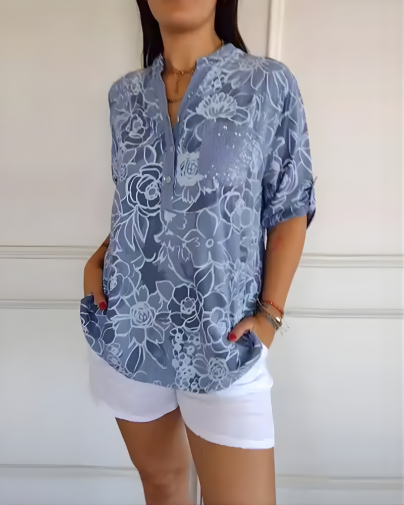 Holly™ Floral Print Blouse