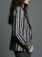 Eden™ Bohemian Striped Blazer