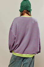 Ashley | Playful Striped Sweater