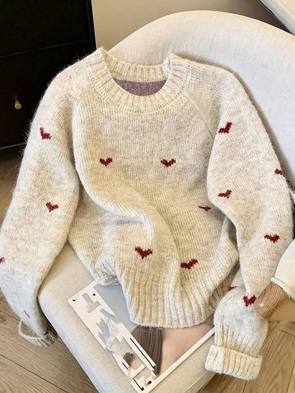 GRACIET - Bow Knit Sweater for Fall