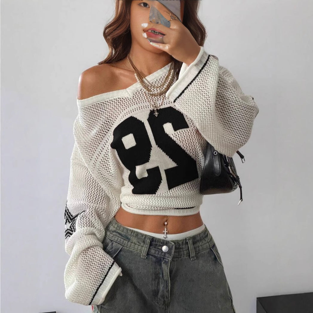 ALON™ – Retro Long Sleeve Pullover Sweater