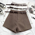 RACHELLE™ – Sleek High-Waist Shorts